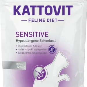 Neu Im Sortiment Sparpaket 2 x 1,25 kg Kattovit Feline Diet Sensitive Katzen Trockenfutter